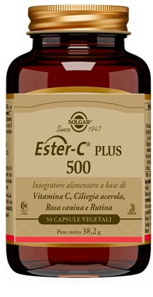 ESTER C PLUS 500 50 CAPSULE VEGETALI - Parafarmacia Mostacciano