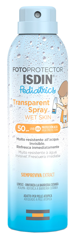 FOTOPROTECTOR PED TRASPARENT SPRAT SPF50 250 ML - Parafarmacia Mostacciano
