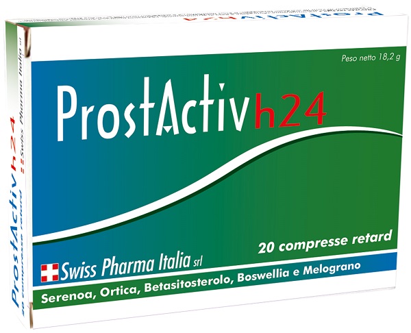 PROSTACTIV H24 20 COMPRESSE RETARD - Parafarmacia Mostacciano