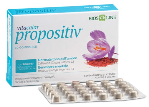VITACALM PROPOSITIV 30 COMPRESSE - Parafarmacia Mostacciano