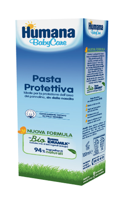 HUMANA BABY CARE PASTA TUBO 100 ML - Parafarmacia Mostacciano