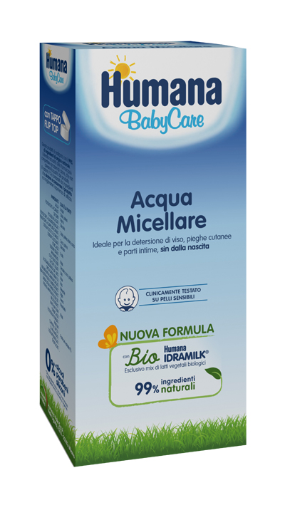HUMANA BABY CARE ACQUA MICELLARE 300 ML - Parafarmacia Mostacciano