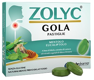 ZOLYC GOLA MENTOLO/EUCALIPTO 36 PASTIGLIE - Parafarmacia Mostacciano