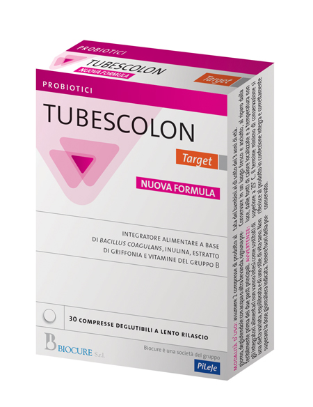 TUBESCOLON TARGET 30 COMPRESSE NUOVA FORMULA - Parafarmacia Mostacciano
