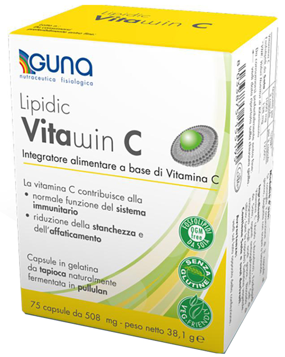 LIPIDIC VITAWIN C - VITAMINA C 75 CAPSULE - Parafarmacia Mostacciano