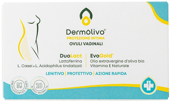 DERMOLIVO OVULI VAGINALI 10 PEZZI - Parafarmacia Mostacciano