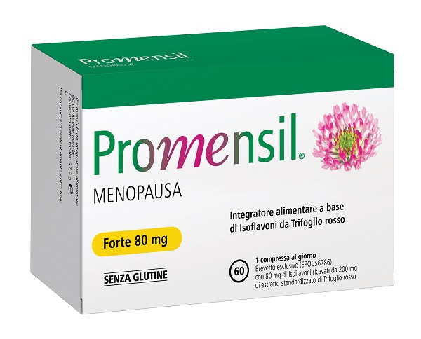 PROMENSIL MENOPAUSA FORTE 60 COMPRESSE - Parafarmacia Mostacciano