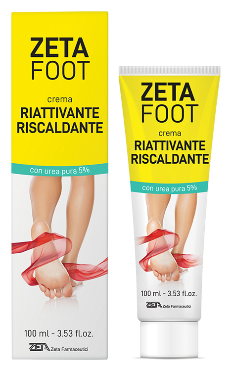 ZETAFOOT CREMA RIATTIVA RISCALDANTE 100 ML - Parafarmacia Mostacciano