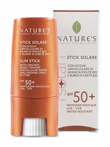 NATURE'S I SOLARI STICK SPF50+ NUOVA FORMULA - Parafarmacia Mostacciano