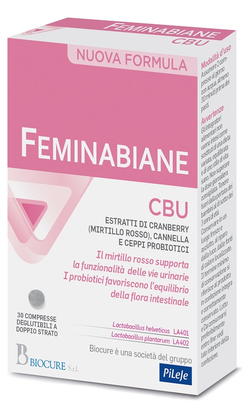 FEMINABIANE CBU 30 COMPRESSE - Parafarmacia Mostacciano