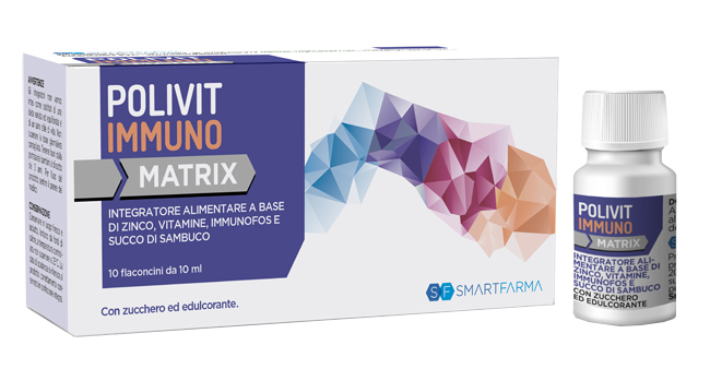 POLIVIT IMMUNO MATRIX 10 FLACONCINI DA 10 ML - Parafarmacia Mostacciano