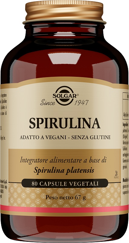 SPIRULINA 80 CAPSULE VEG - Parafarmacia Mostacciano