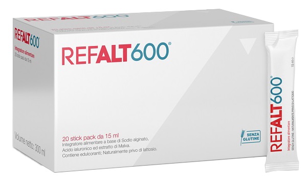 REFALT 600 20 STICK PACK X 15 ML - Parafarmacia Mostacciano