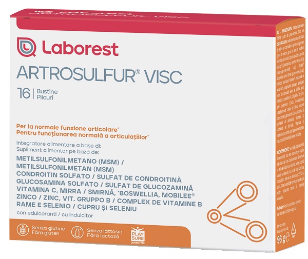ARTROSULFUR VISC 16 BUSTINE DA 6 G - Parafarmacia Mostacciano