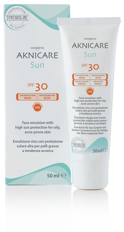 AKNICARE SUN SPF 30 50 ML - Parafarmacia Mostacciano