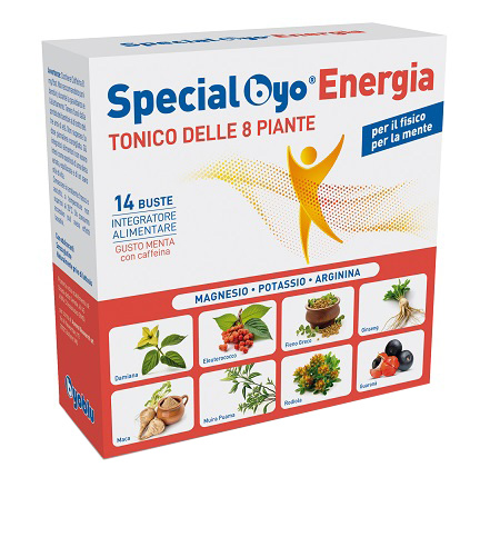 SPECIAL BYO ENERGIA CON EDULCORANTI 14 BUSTE - Parafarmacia Mostacciano