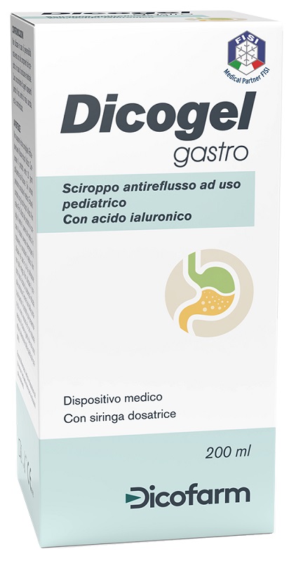 SCIROPPO ANTIREFLUSSO PEDIATRICO DICOGEL GASTRO 200 ML - Parafarmacia Mostacciano