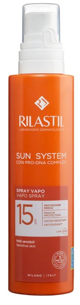 RILASTIL SUN SYSTEM SPRAY VAPO SPF15 200 ML - Parafarmacia Mostacciano