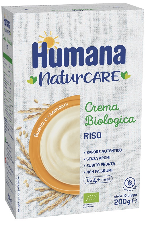 HUMANA CREMA DI RISO BIOLOGICO 200 G - Parafarmacia Mostacciano