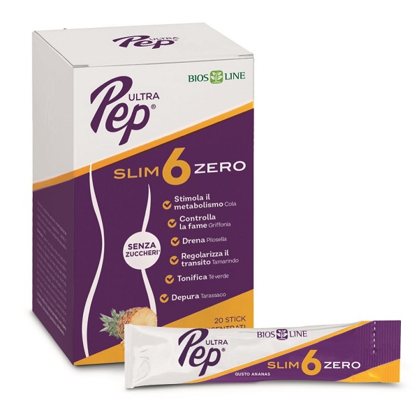 ULTRA PEP SLIM 6 ZERO ANANAS 20 STICK - Parafarmacia Mostacciano