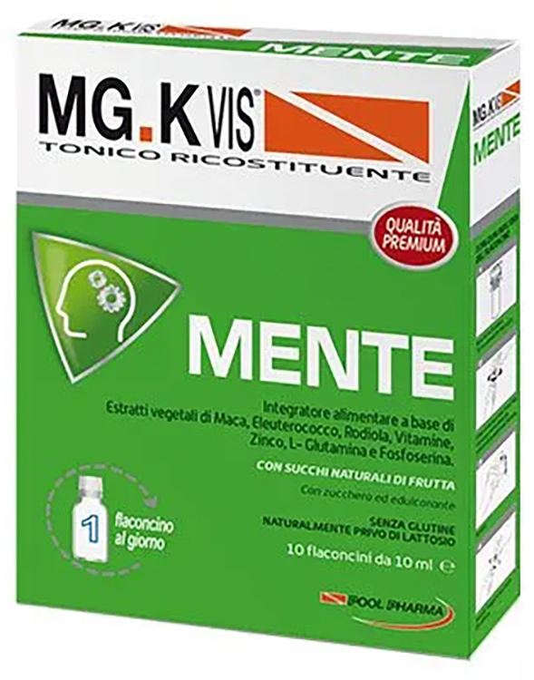MGK VIS TONICO RICOSTITUENTE MENTE 10 FLACONCINI DA 10 ML - Parafarmacia Mostacciano