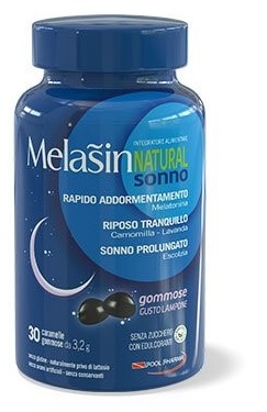 MELASIN NATURAL SONNO 1MG 30 GOMMOSE - Parafarmacia Mostacciano