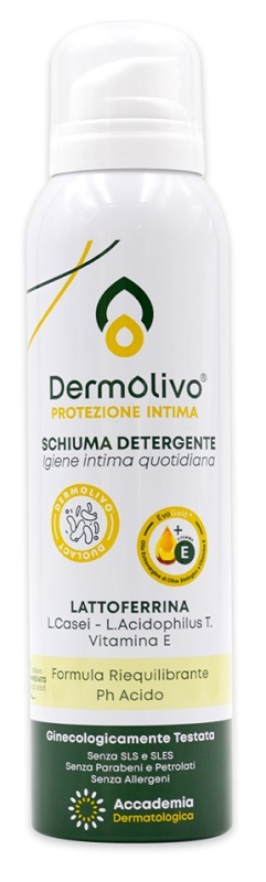 DERMOLIVO SCHIUMA DETERGENTE GINECOLOGICA 150 ML - Parafarmacia Mostacciano