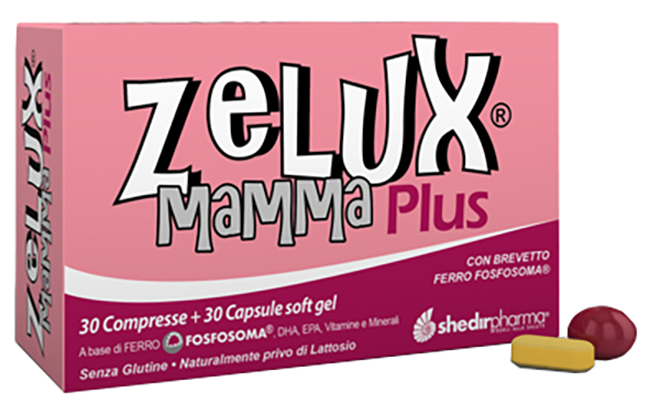 ZELUX MAMMA PLUS 30 COMPRESSE + 30 CAPSULE SOFT GEL - Parafarmacia Mostacciano
