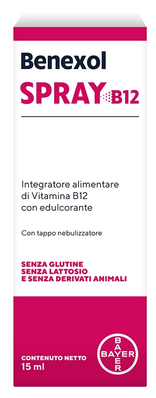 BENEXOL SPRAY B12 15 ML - Parafarmacia Mostacciano