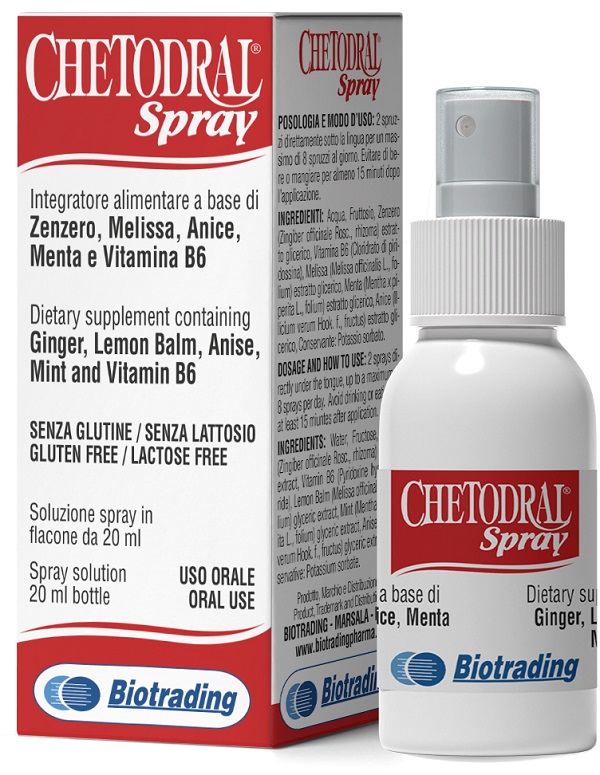 CHETODRAL SPRAY 20 ML - Parafarmacia Mostacciano