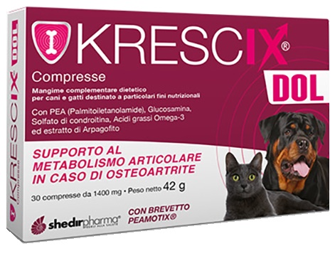 KRESCIX DOL 30 COMPRESSE - Parafarmacia Mostacciano