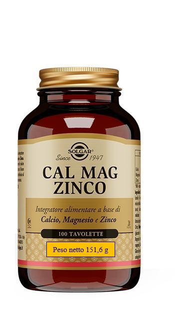 CAL MAG ZINCO 100 TAVOLETTE - Parafarmacia Mostacciano