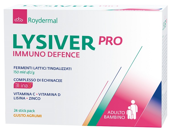 LYSIVER PRO IMMUNO DEFENCE 24 STICK PACK DA 3 G - Parafarmacia Mostacciano