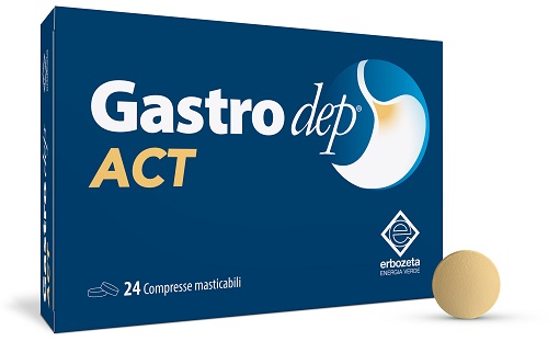 GASTRODEP ACT 24 COMPRESSE MASTICABILI - Parafarmacia Mostacciano