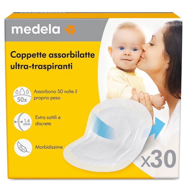 COPPETTE ASSORBILATTE ULTRA-TRASPIRANTI 30 PEZZI - Parafarmacia Mostacciano