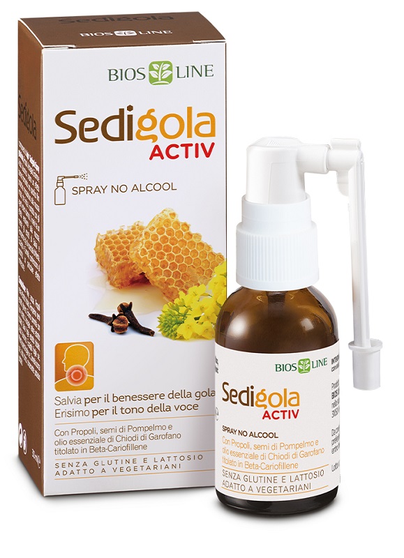 APIX SEDIGOLA ACTIV SPRAY GOLA 30 ML - Parafarmacia Mostacciano