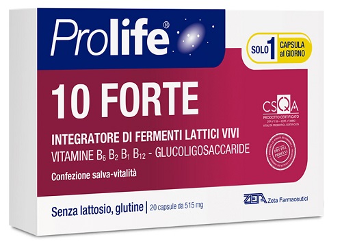 PROLIFE 10 FORTE 20 CAPSULE - Parafarmacia Mostacciano