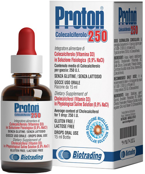PROTON 250 GOCCE 15 ML - Parafarmacia Mostacciano