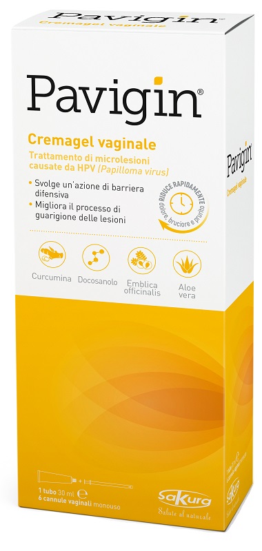 PAVIGIN CREMAGEL VAGINALE 30 ML CON 6 CANNULE VAGINALI MONOUSO - Parafarmacia Mostacciano
