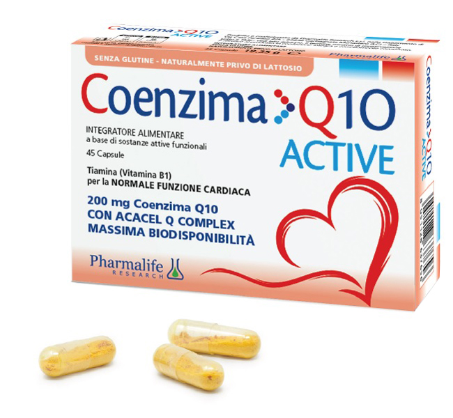 COENZIMA Q10 ACTIVE 45 CAPSULE - Parafarmacia Mostacciano