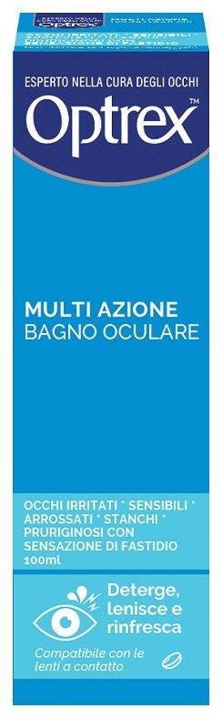BAGNO OCULARE OPTREX MULTI AZIONE 100 ML - Parafarmacia Mostacciano