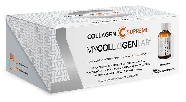 MYCOLLAGENLAB COLLAGEN C SUPREME 14 FLACONCINI DA 30 ML - Parafarmacia Mostacciano