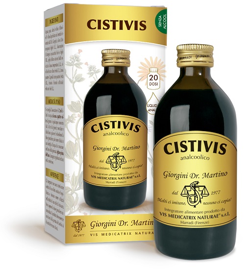CISTIVIS LIQUIDO ANALCOLICO 200 ML - Parafarmacia Mostacciano