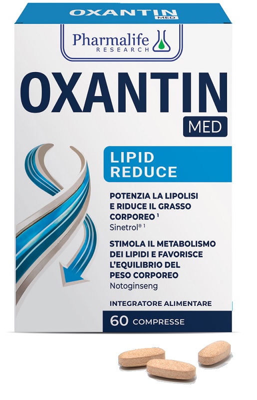 OXANTIN MED LIPID REDUCE 60 COMPRESSE - Parafarmacia Mostacciano