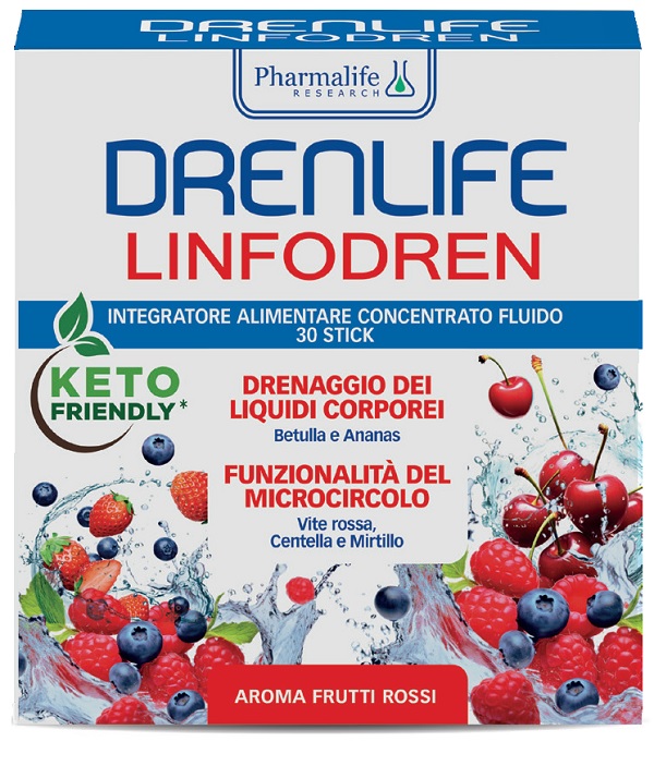 DRENLIFE LINFODREN 30 STICK - Parafarmacia Mostacciano