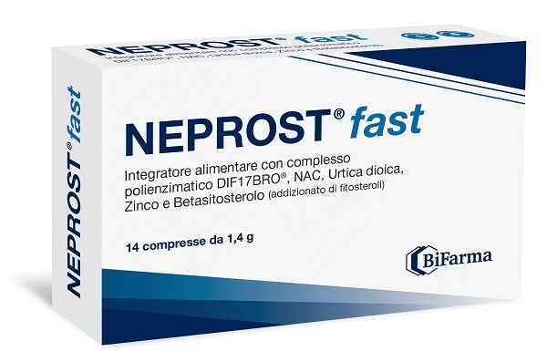 NEPROST FAST 14 COMPRESSE - Parafarmacia Mostacciano