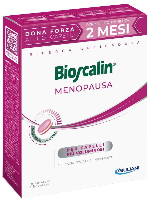 BIOSCALIN MENOPAUSA 60 COMPRESSE - Parafarmacia Mostacciano