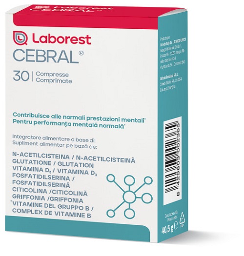 CEBRAL 30 COMPRESSE - Parafarmacia Mostacciano