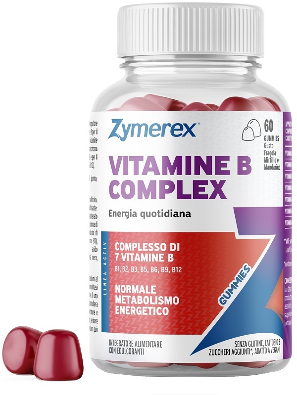 ZYMEREX VITAMINE B COMPLEX 60 GUMMIES - Parafarmacia Mostacciano