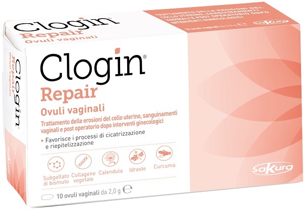 CLOGIN REPAIR 10 OVULI VAGINALI - Parafarmacia Mostacciano